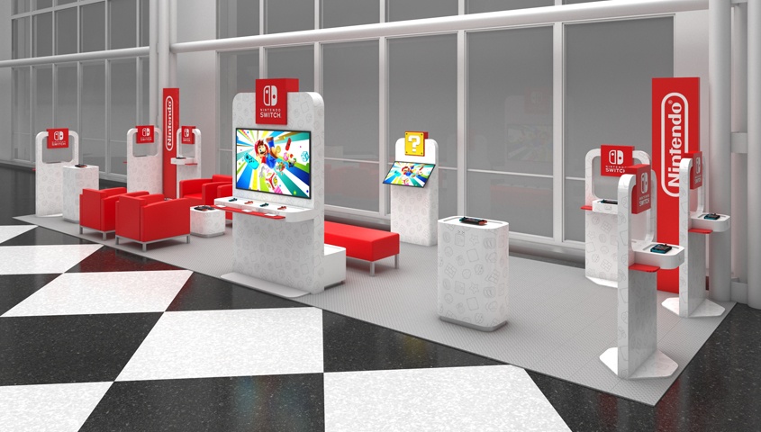 Nintendo Switch Airport Lounges