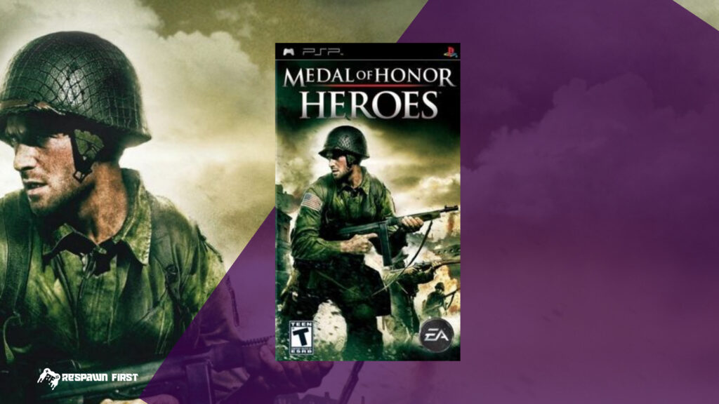 Medal of Honor: Heroes PSP cover by RespawnFirst.