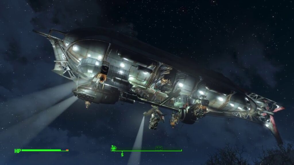 Fallout 4 Prydwen Airship