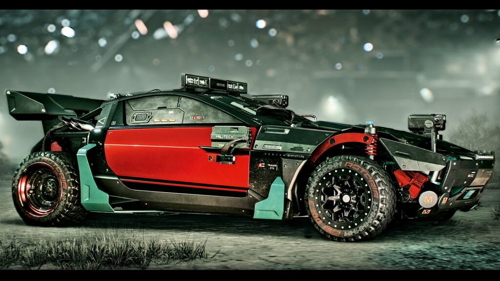 Cyberpunk 2077 Cars