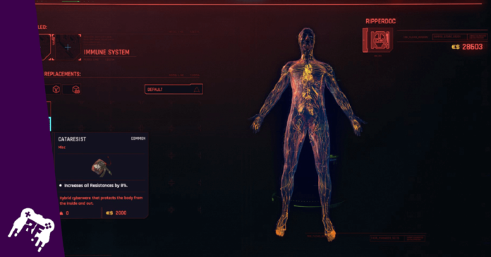 Cyberpunk 2077 Immune System Cyberware