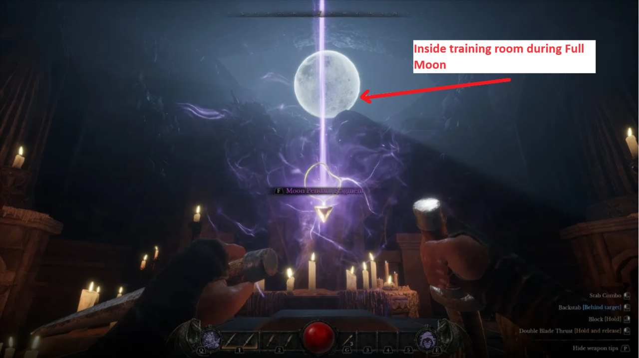 how to get The Moon Pendant heirloom in Dungeonborne