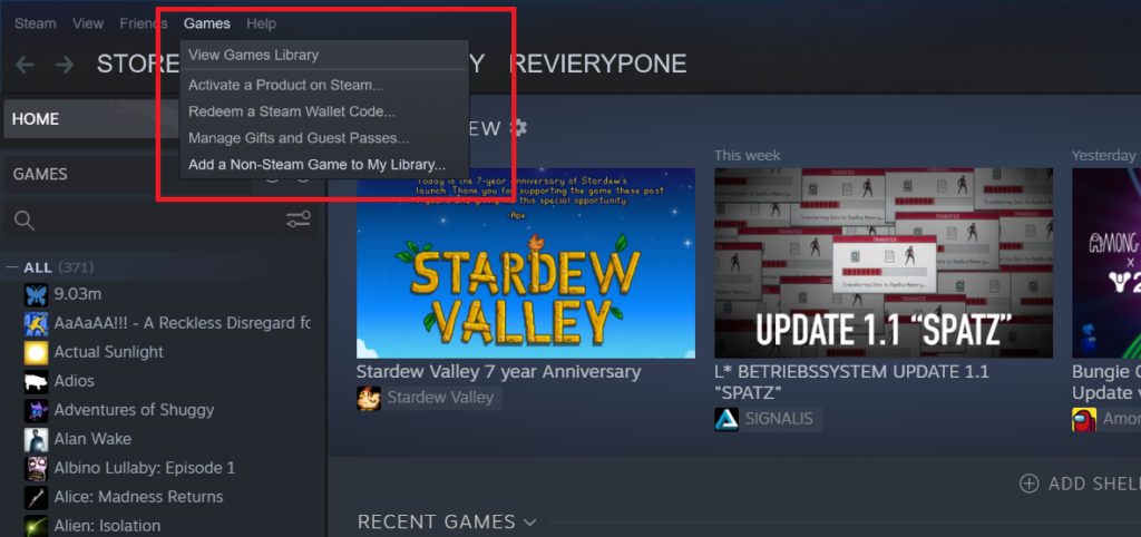 Step 2: Add Microsoft Edge To Steam Library to play Starfield on Steam Deck via Xbox Cloud Gaming.