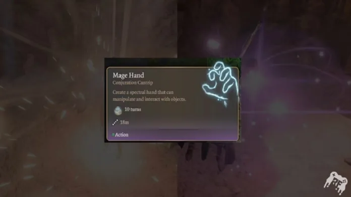 how to use mage hand in BG3