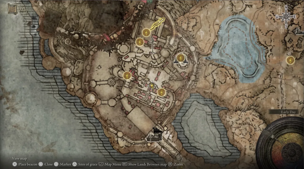 Demi-Human Swordmaster Onze Location map