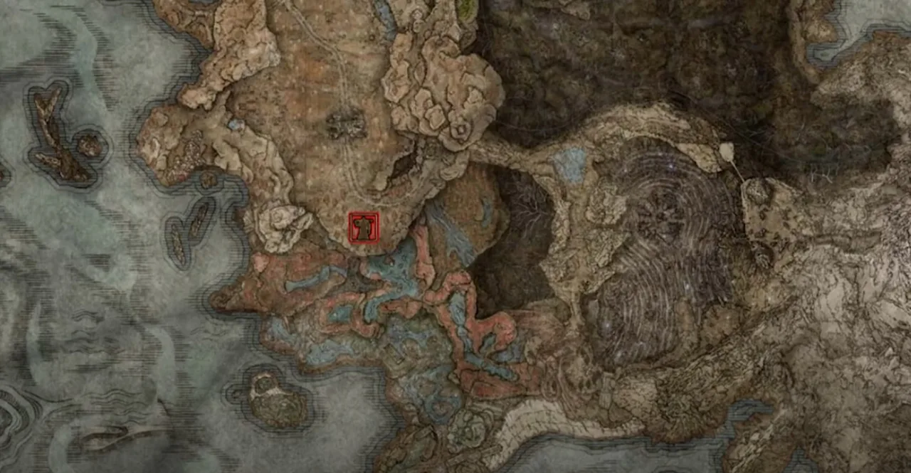 Logur the Beast Claw location map Elden Ring Shadow of the Erdtree