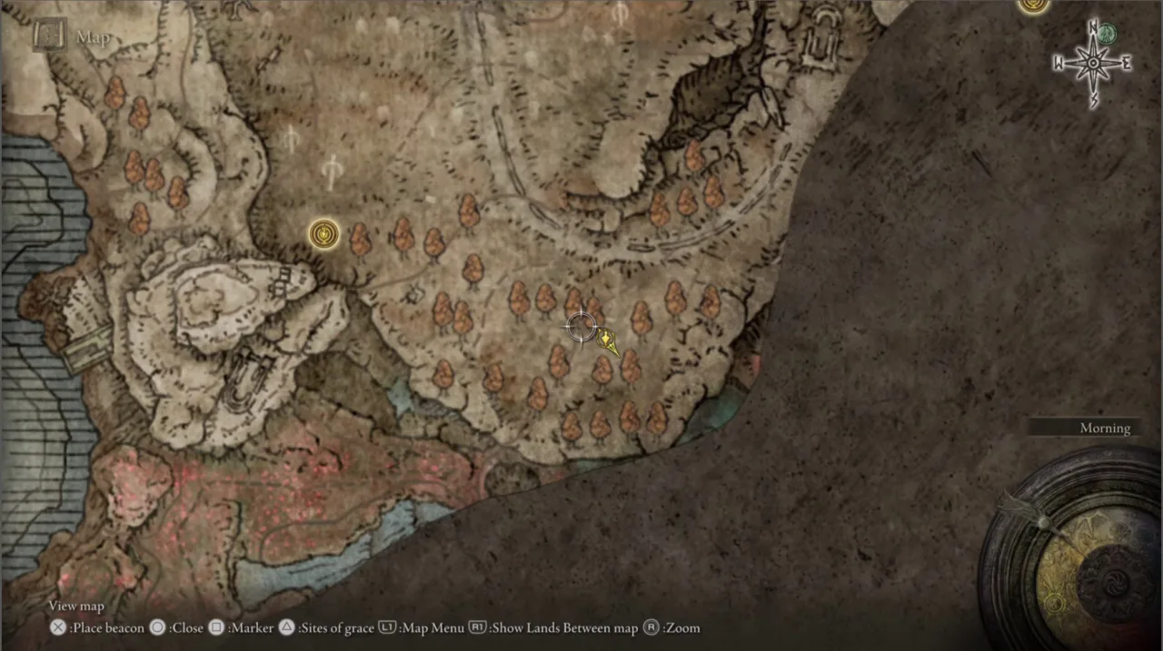 Logur Beast Claw Location map