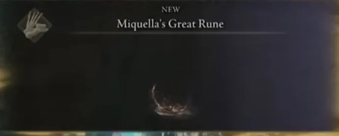 Miquella's Great Rune description 